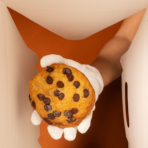 Galleta de chispas de chocolate